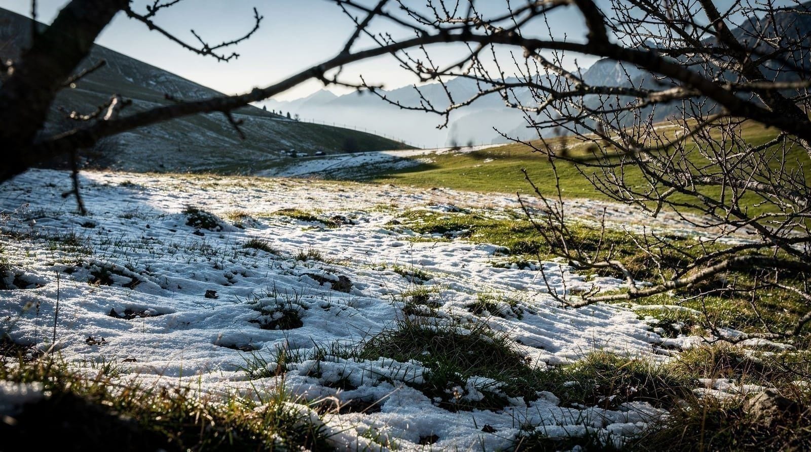 Chasing the first snow from Zurich
