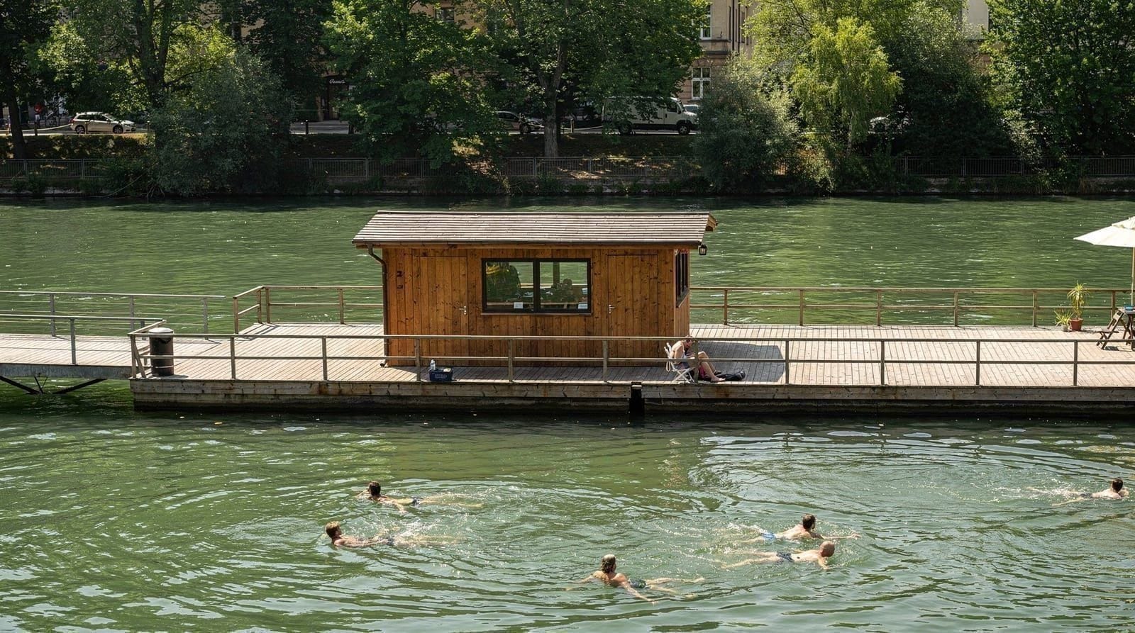 Swimming in the Limmat