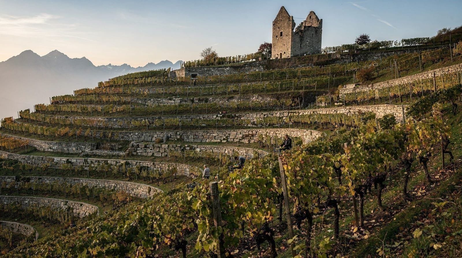 Valais beyond Zermatt: Sion, Martigny, vineyards and Verbier