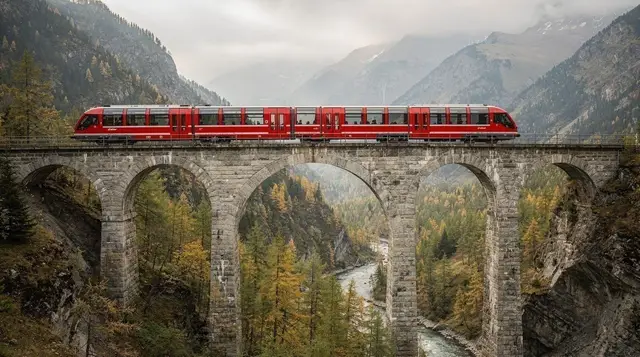 The Bernina Express: Chur to Tirano on the UNESCO Albula-Bernina line