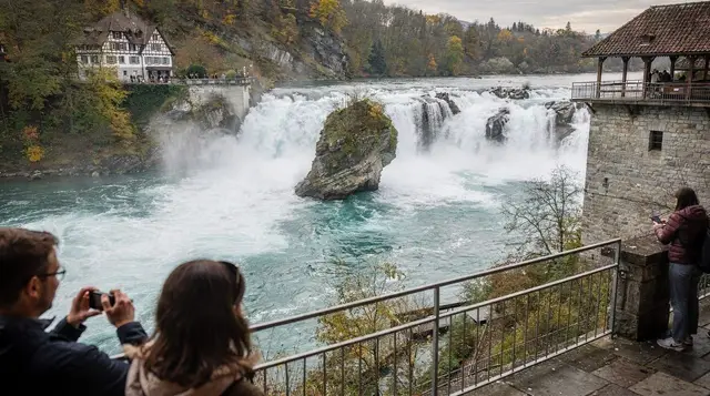 A half-day trip to the Rhine Falls from Zurich