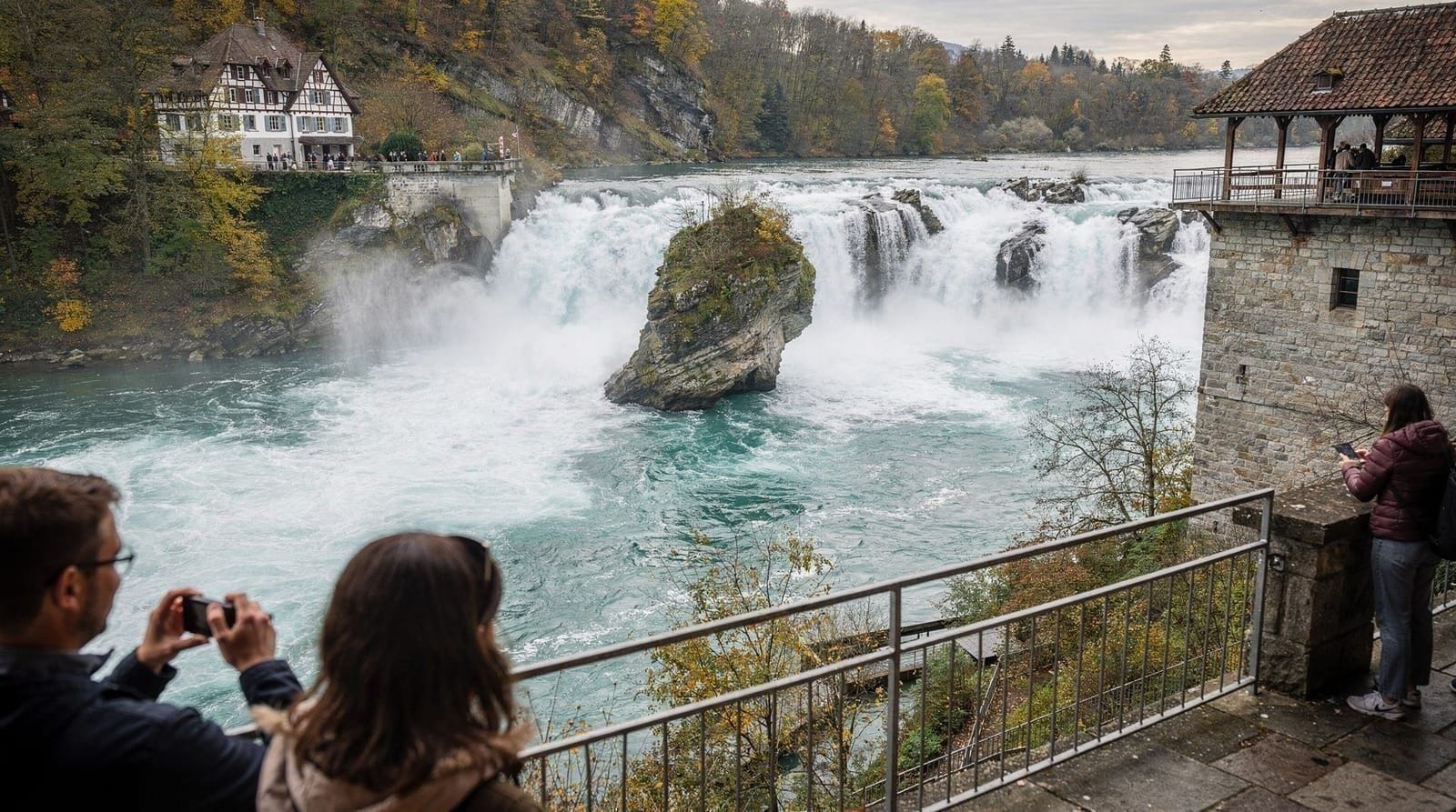 A half-day trip to the Rhine Falls from Zurich