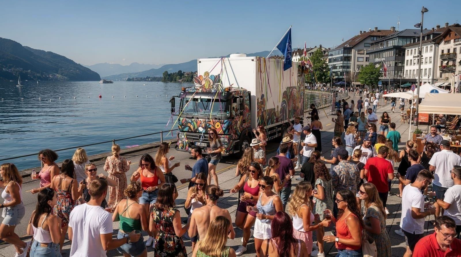 Zurich Street Parade in August: dates, route and where to stay